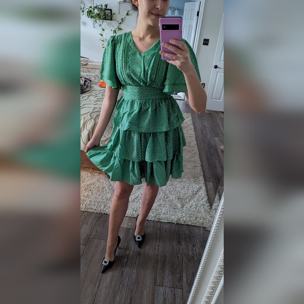 Jessakae medium green Selena dress